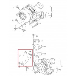 VW T5 tubīnas blīve BPC,BNZ 070145757A 2
