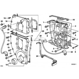 BMW E36, E46 Vārstu vāka blīve  11141709593