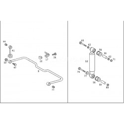 MB Sprinter Stabilizatora bukse LEMFÖRDER 524 000 978,... 2