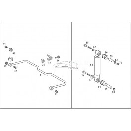 MB Sprinter Stabilizatora bukse LEMFÖRDER 524...