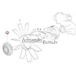 Visco sajūgs (Termomufta) Meyle, 11521741744,...