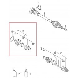 Pusass gals SPIDAN 22902, VKJA-8008, 701498103A 2