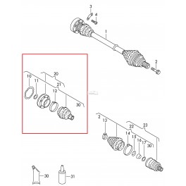 Pusass gals SPIDAN 22902, VKJA-8008, 701498103A