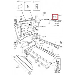 Klipšis apšuvuma 9132876 C60423