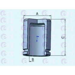 Bremžu suporta virzulis Frenkit, D025550, 531-95063,...