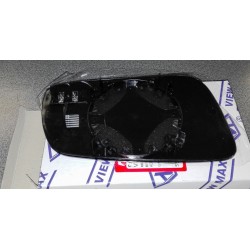 Audi A3, A4, A6 spoguļa ieliktnis L taisns apsildāms zils 2