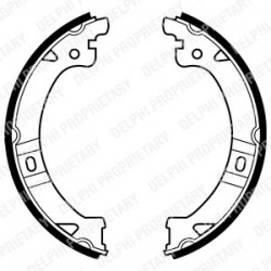 Stāvbremzes loki FERODO FSB597, 5019802AA