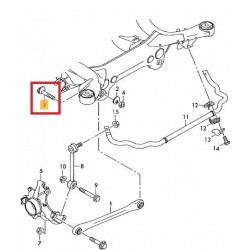 Skrūves Ekscentriska paplāksne OE daļa WHT001796A 2
