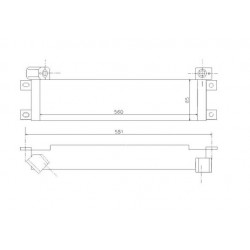 ENAULT ESPACE 96- 2.2  Eļļas radiators 6025310186