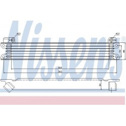 ENAULT ESPACE 96- 2.2  Eļļas radiators 6025310186 2