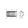 Salona radiators AVA QUALITY COOLING VWA6239 NS73974, 701819032