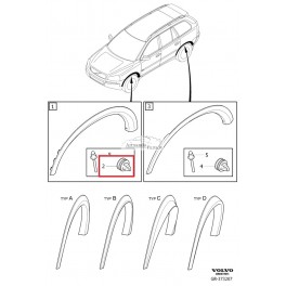 Volvo V70 XC70 XC60 XC90, 8659732
