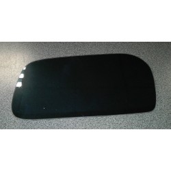Audi 100 C3 91-94 spoguļa stikls ar apsildi L