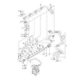Audi VW sprauslas gredzens 16,2X1,5 WHT000884