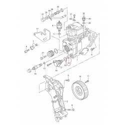 Audi VW Degvielas sūknis 2,5x8x13 028130684, 1280210801 2