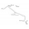 MITSUBISHI 96-05 Stabilizatora bukses aizmugures MR297629