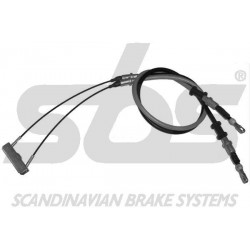  OPEL ASTRA F Rokas bremžu trose 11.5856, 522628