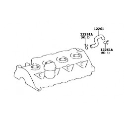 Toyota Avensis 03-06 caurule 1226127060 2