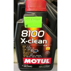 MOTUL 100 X-clean 5W40 1L ACEA C3 API SN/CF
