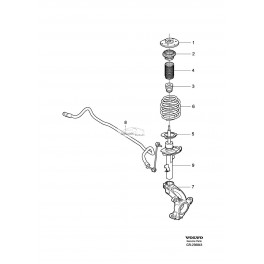 Amortizatora atbalsts F38778 FEBI BILSTEIN,...