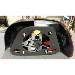 BMW 5 E39 00- aizmugures dzeltens/sarkans L Depo 63216900209 2