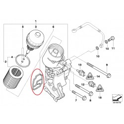 Blīve eļļas korpusam Elring 11421719855, 816.965 2