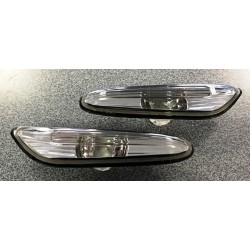 BMW E46 01- pagrieziens uz spārna CRISTAL/SMOKE komplekts E 