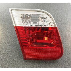 BMW 3 E46 01- aizmugures SED vidus R balts/sarkans TYC...