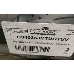 Bremžu disks SPEEDMAX C34035JCTUOTUV, DDF516  2