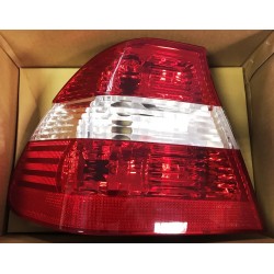 BMW 3 E46 01- aizmugures SED stūris L balts/sarkans DEPO...