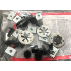 VW stiprinājumi motora aizsegam komplekts (Golf IV, Bora,...