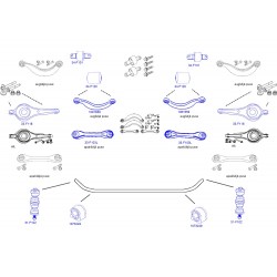Stabilizatora atsaite Moog 31-F102, 1487402, 1203093 2