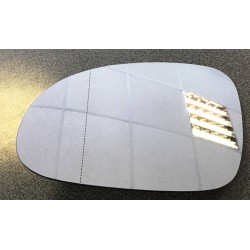 VW Golf 03-09 spoguļa ieliknis L sfērisks apsildāms