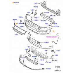 Ford S-MAX GALAXY BAMPERA KRONŠTEINS PR. R 1694758  2