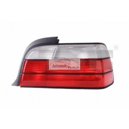 BMW 3 E36 91-98 COUPE aizmugures lukturis R balts/sarkans DEPO