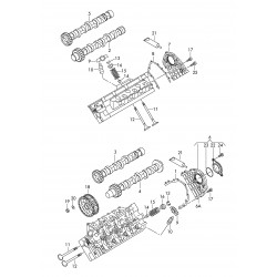 Vārstu vāka blīve ELRING 133.422, 059109091A 2