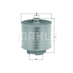 Gaisa filtrs MAHLE ORIGINAL LX1006/1D, 059133843B