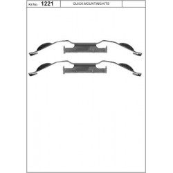 Bremžu uzliku rem.k-ts Q1221  Quick Brake
