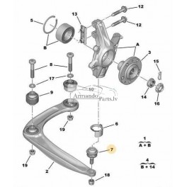 Lodbalsts LEMFÖRDER 33-P016, 364073, 27299 02