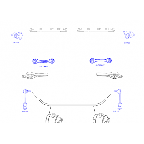 Sviras bukse 34-V108  LEMFÖRDER, 31476223