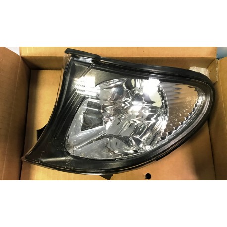 BMW 3 E46 01- pagrieziens balts tonēts L  Depo 63136914200