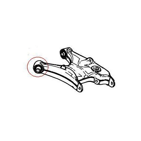 BMW E65 aizmugurē Sviras bukse LEMFÖRDER 34-B032, 33326770833