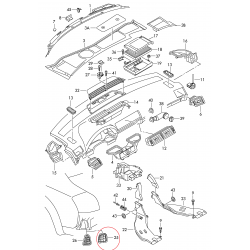 Audi A4, A6 Unversālim Ventilācijas lūka spārnā, 4B0819181B