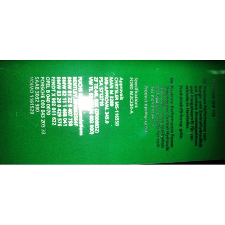 HIDRAULISKĀ EĻĻA FUCHS CHF11 S 1L 83290429576