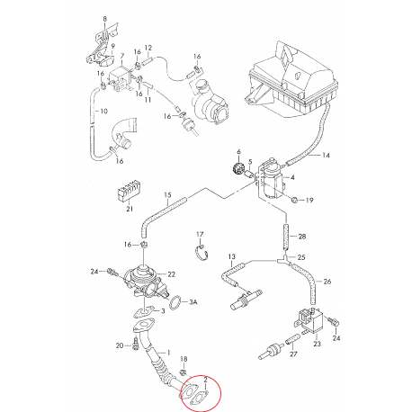 Blīve 01112700 AJUSA, 038131547A