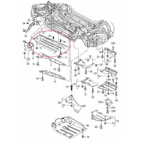 Audi A4 01-08 nosegs R, 8E0825207B