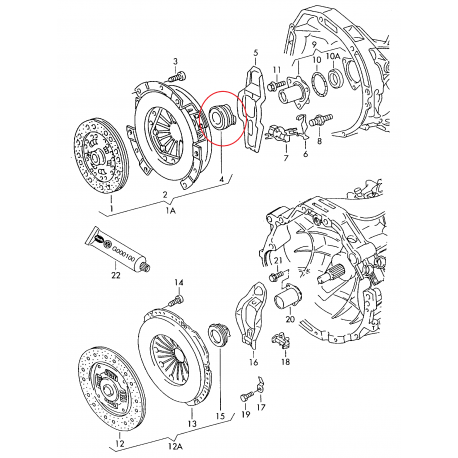 Izspiedējgultnis SKF 3151 271 937, 012141165E,...