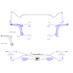 Sviras bukse LEMFÖRDER 34-F031, 34447 01, 50710620 2