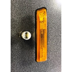 BMW 3 E36 96-98 pagrieziens spārnā dzeltens L TYC 63138372241, 63137164489