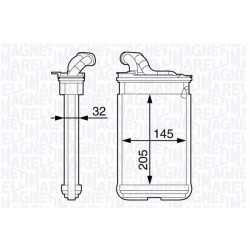 BMW 3 E36 94-98 COMPACT radiators salona +KOND RA70520